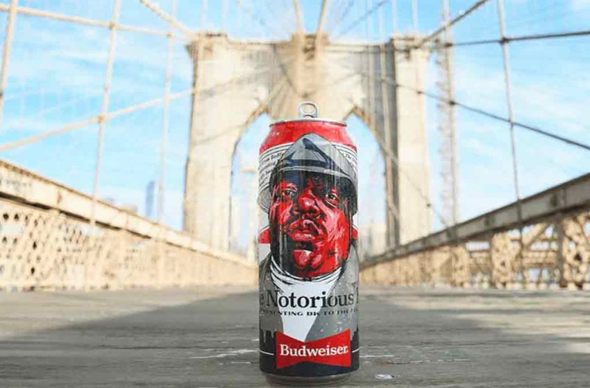  Budweiser lança edição especial em homenagem a Notorious B.I.G.