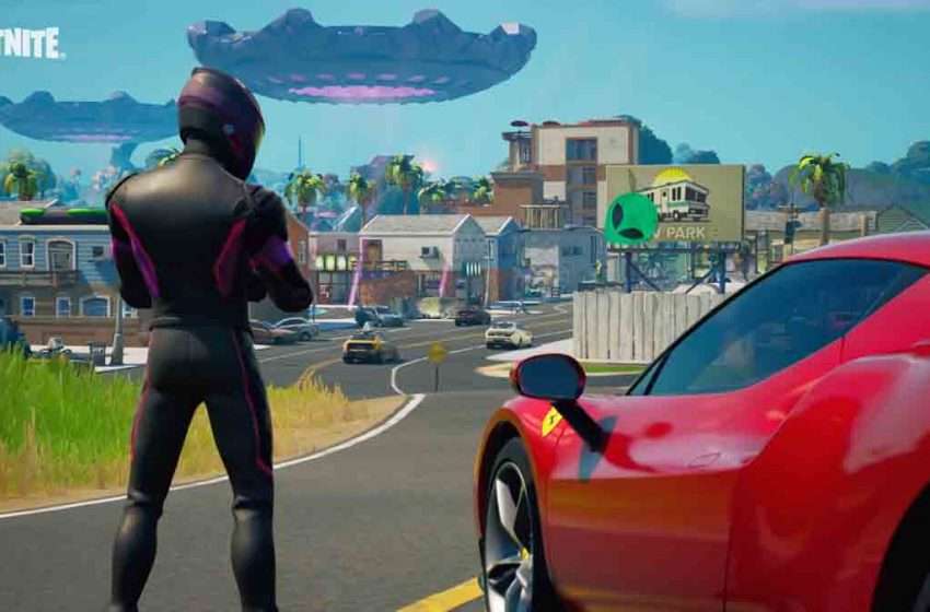  Fortnite fecha parceria com a Ferrari, agora o jogo recebe o veículo 296 GTB da fabricante.